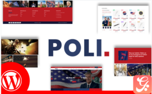 Poli Multipurpose Election Campaign and Donation Portal WooCommerce Theme