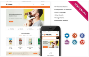 Peteat - The Pets Food Woocommerce Responsive Store