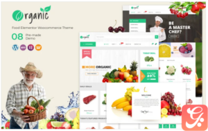 Organic - Food Elementor WooCommerce Theme