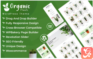 Organic Plants WooCommerce Store