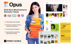 OPUS - Book Store WooCommerce Theme