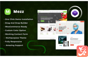 Mezz-Senitizing Responsive WordPress Theme