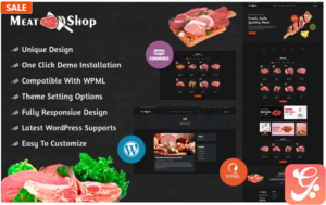Meat Shop WooCommerce Theme