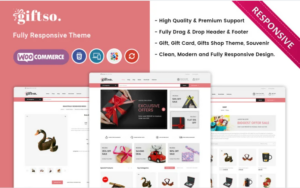 Giftso - The Gift Store Responsive WooCommerce Theme