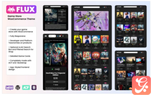 FLUX - Game Store WooCommerce Theme