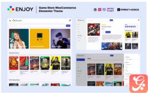 ENJOY - Game Store WooCommerce Theme