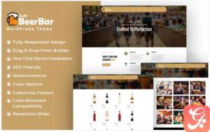 Craft Beer Bar WooCommerce Theme