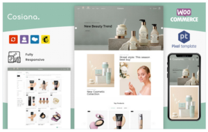 Cosiana - Cosmetics Ecommerce WordPress Theme