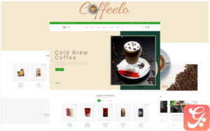 Coffeelo - Coffee Cafe Multipurpose Woocommerce Theme