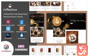 CoffeeZone - Cafe & Coffee WooCommerce Theme