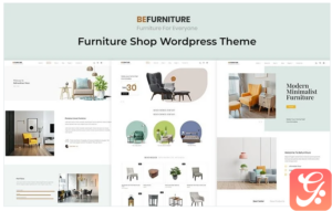 Befurniture - Furniture Shop FREE WooCommerce WordPress Theme