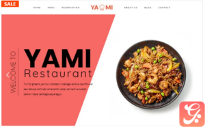Yami - Foods & Restaurant WordPress theme