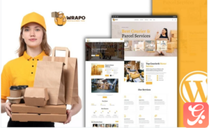 Wrapo Courier And Delivery Service WordPress Theme