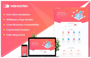 Web Hosting WordPress Theme