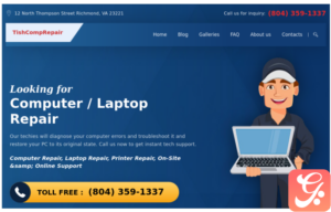 TishCompRepair - Computer Repair WordPress Theme