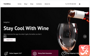 TishWine - Wine Store WordPress Theme