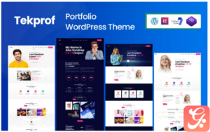 Tekprof - Creative Portfolio Elementor WordPress Theme