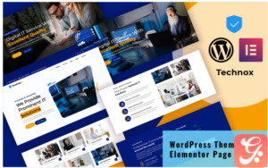 Technox - Consulting and IT Business WordPress Elemtntor Theme