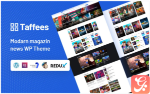 Taffees - Modern Magazine WordPress Theme