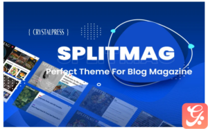 Splitmag - Magazine Style and Blog WordPress Theme