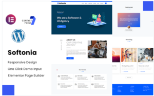 Softonia - IT and Business Consulting WordPress Theme