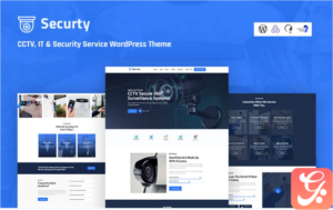 Securty - CCTV, IT and Security Service Responsive WordPress Theme