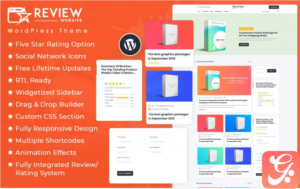 Reviews & Ratings WordPress Theme