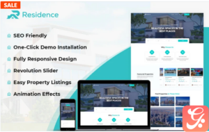 Residence - Real Estate WordPress Theme