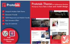 Prototab Multipurpose Business WordPress Theme