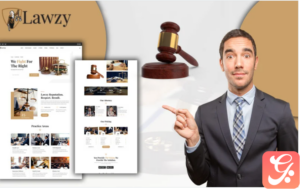 Powar-Lawzy Lawyers and Law Firm Landing Page WordPress Theme