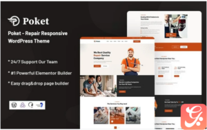 Poket - Repair Responsive WordPress Theme