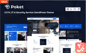 Poket - CCTV, IT And Security Service Responsive WordPress Theme