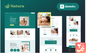 Natura - Beauty & Spa Massage Salon Elementor WordPress Theme