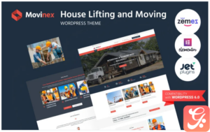 Movinex - House Lifting and Moving WordPress Theme