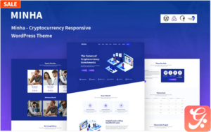 Minha - Cryptocurrency Responsive WordPress Theme