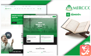 Mircco Muslim Religious Mosque Elementor WordPress Theme