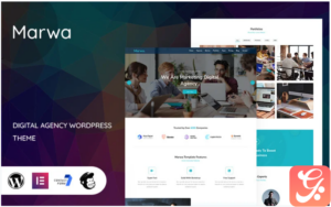 Marwa - Digital Agency WordPress Theme