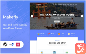 Makefly - Tour and Travel WordPress Theme