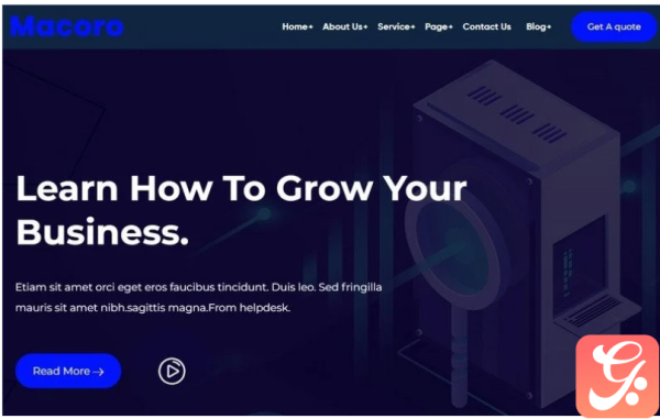 Macora - It Solutions And Technology WordPress Theme