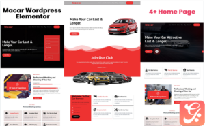 Macar Car Wash And Repair WordPress Theme