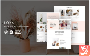 Loya - Blog & Shop WP Theme Elementor
