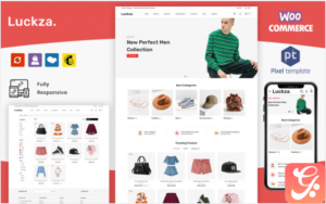 Luckza - Multipurpose WooCommarce Fashion Theme