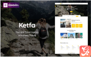 Ketfa – Tour and Travel Agency WordPress Theme