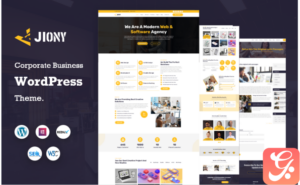 Jiony - Multipurpose Corporate Business WordPress Theme
