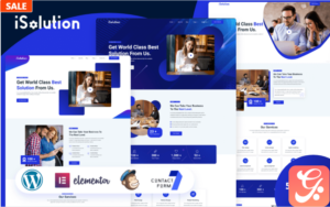 iSolution - IT Solution & IT Services Technology WordPress Theme