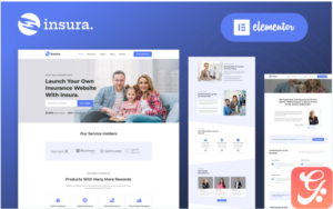 Insura - Insurance Company WordPress Elementor Theme