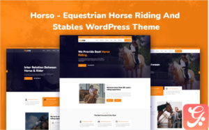 Horsep - Equestrian and Horse Riding, Racing WordPress Theme