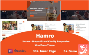 Harmo - Churches and Charity WordPress Theme