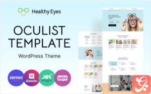 HealthEyes - Optician WordPress Theme