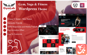 GymLab Premium Wordpress Theme